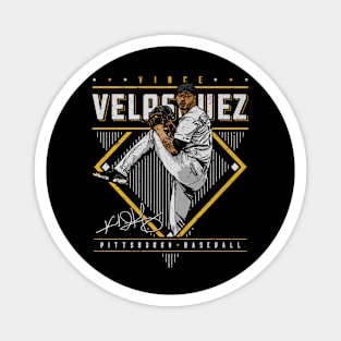 Vince Velasquez Pittsburgh Diamond Name Magnet